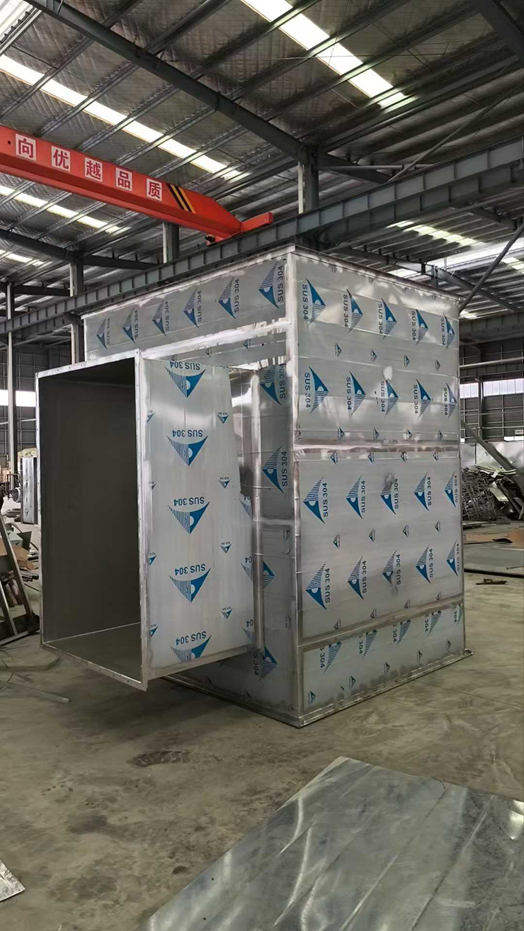 不锈钢方形三通